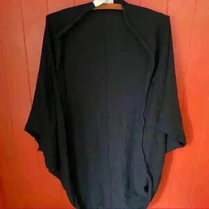 Zara knit shrug black women L